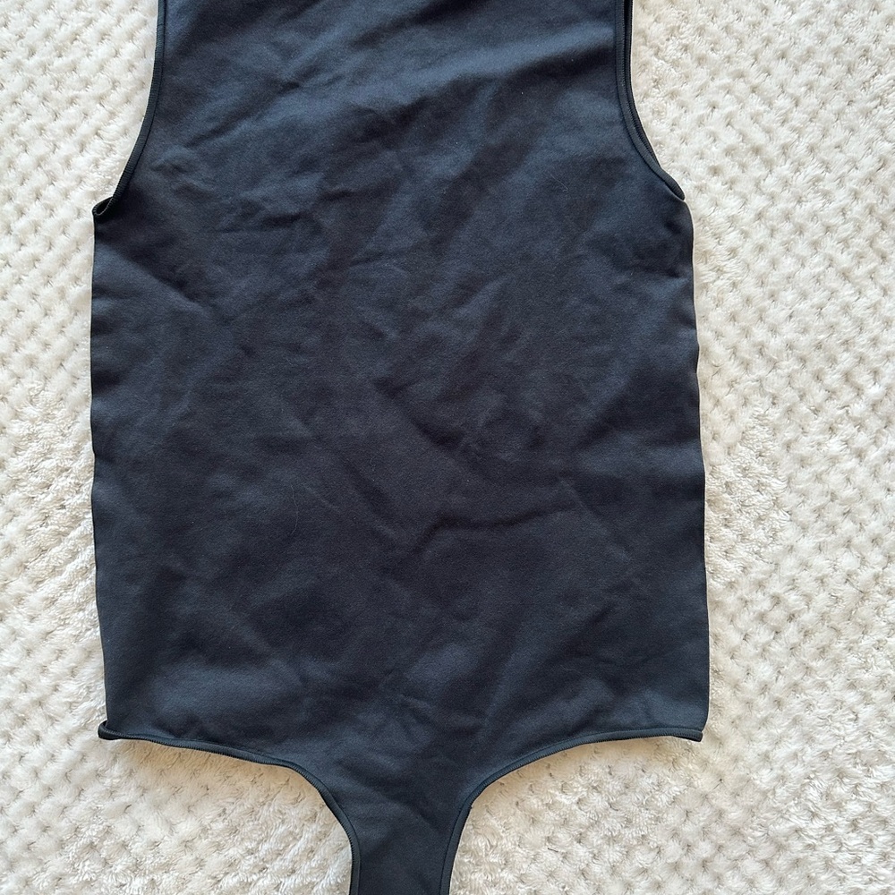 SKIMS Black Bodysuit